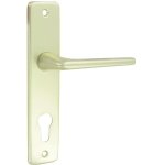 Poign�e aluminium anodis� champagne gets - cl� i - cylindre