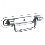 Poign�e de caisse � visser acier zingu� hettich, l. 162 mm