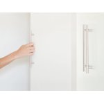 Poigne de meuble inox creux tropicalis 128 mm