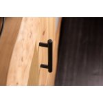 Poigne de meuble inox noir tropicalis 96 mm