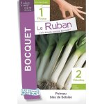 Poireau bleu de solaise en ruban � semer - les graines bocquet - 15g