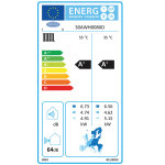 Pompe À chaleur air / eau monobloc aquasnap avec appoint Électrique carrier 8 kw monophasé Pompe À chaleur air / eau monobloc aquasnap avec appoint Électrique carrier 8 kw monophasé