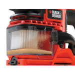 Ponceuse 1 / 3 feuille 270w black & decker duosand