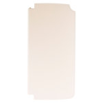 Porte blanche compatible coffret 13 - 26 - 39 modules - zenitech Porte blanche compatible coffret 13 - 26 - 39 modules - zenitech