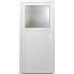 Porte de service pvc 1 / 3 vitrée poussant gauche Porte de service pvc 1 / 3 vitrée poussant gauche