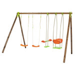 Portique bois / mtal techwood premium bongo amca