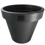Pot de fleurs rond anthracite diamètre : 30 cm hauteur : 26 cm Pot de fleurs rond anthracite diamètre : 30 cm hauteur : 26 cm
