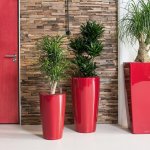 Pot rondo premium 40 - kit complet, rouge scarlet brillant Ø 40 cm Pot rondo premium 40 - kit complet, rouge scarlet brillant Ø 40 cm