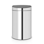 Poubelle 40l brillant steel - 112881