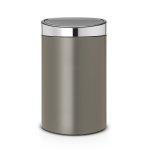 Poubelle 40l platinum - 114885