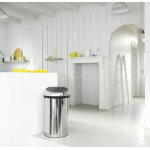 Poubelle de cuisine 60l brillant steel - 402609