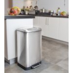 Poubelle de cuisine À pédale greenwich inox 30l Poubelle de cuisine À pédale greenwich inox 30l