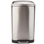 Poubelle de cuisine  pdale greenwich inox 40l
