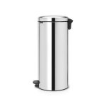 Poubelle  pdale 30l brilliant steel - 114366