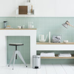 Poubelle  pdale 3l metallic grey - 113260