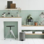Poubelle  pdale 5l platinum - 112683