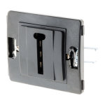 Prise tel 8 plots - composable - noir - venus