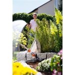 Prise d'eau avec nez de robinet articul� d'arrosage