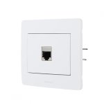 Prise rj45 diam2, debflex, blanc