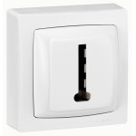 Prise tlphone appareillage saillie 8 contacts en t - blanc
