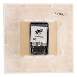 Prise tv pr�t � poser - blanc - simplea