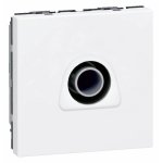 Prise tv simple m�le mosaic 2 modules - blanc