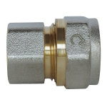 Racccord droit � visser pour tube multicouche �20 - f15 / 21