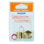 Raccord 2 pièces pour gaz butane / propane À souder, mâle x diam. 14 mm, gazinox Raccord 2 pièces pour gaz butane / propane À souder, mâle x diam. 14 mm, gazinox