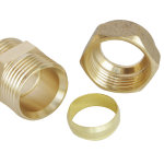 Raccord  compression laiton tc 16 - mle 15 / 21