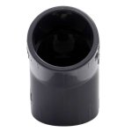 Raccord coudé 45° pvc pression f / f jardibric Ø25 Raccord coudé 45° pvc pression f / f jardibric Ø25