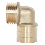 Raccord coud  glissement pour tube per 16 - mle 15 / 21