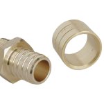 Raccord droit  glissement pour tube per 16 - mle 15 / 21 par lot de 10