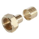 Raccord droit � glissement pour tube per �20 - femelle 20 / 27