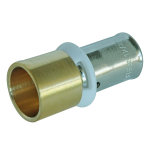 Raccord droit pour tube per � sertir �12 - � souder cuivre �14