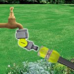 Raccord nez de robinet articul� sur carte 26x34 - 20x27 jardibric