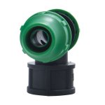 Raccord tuyau 16 mm 2 ttes avec 1 sortie femelle