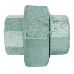 Raccord union conique fonte galva femelle femelle 20 / 27 n� 340