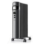 Radiateur bain d'huile 1500w noir - oreanoir1500