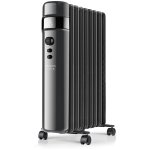 Radiateur  bain d'huile 2000w noir - agadir 2000