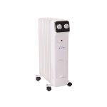 Radiateur  huile 2000 w basse consommation avec thermostat et 3 niveaux de puissance