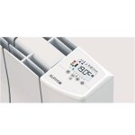 Radiateur mural a inertie - blanc - 1500 w - fluide caloporteur - fil p supra - galbeor1500b