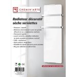 Radiateur sche serviette lectrique 1200w blanc - 175