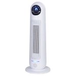 Radiateur soufflant cramique colonne 2200w, oscillant, haut parleur avec son de ewt - rb2m