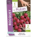 Radis  forcer rond carlate en ruban  semer - les graines bocquet - 15g