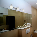 Rampe 3 spots led 5w 4000k chrome ip44
