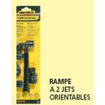 Rampe potager  2 jets orientables