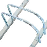 Râtelier pour 5 vélos acier galvanisé argent Râtelier pour 5 vélos acier galvanisé argent