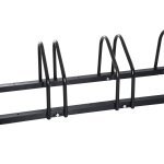 Râtelier 5 vélos dim. 130l x 33l x 27h cm acier galvanisé noir Râtelier 5 vélos dim. 130l x 33l x 27h cm acier galvanisé noir