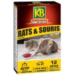 Raticide souricide pâte kb home défense - sachet 12x10g Raticide souricide pâte kb home défense - sachet 12x10g