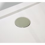 Receveur lary - antidrapant - 80x120x13cm - acrylique - blanc